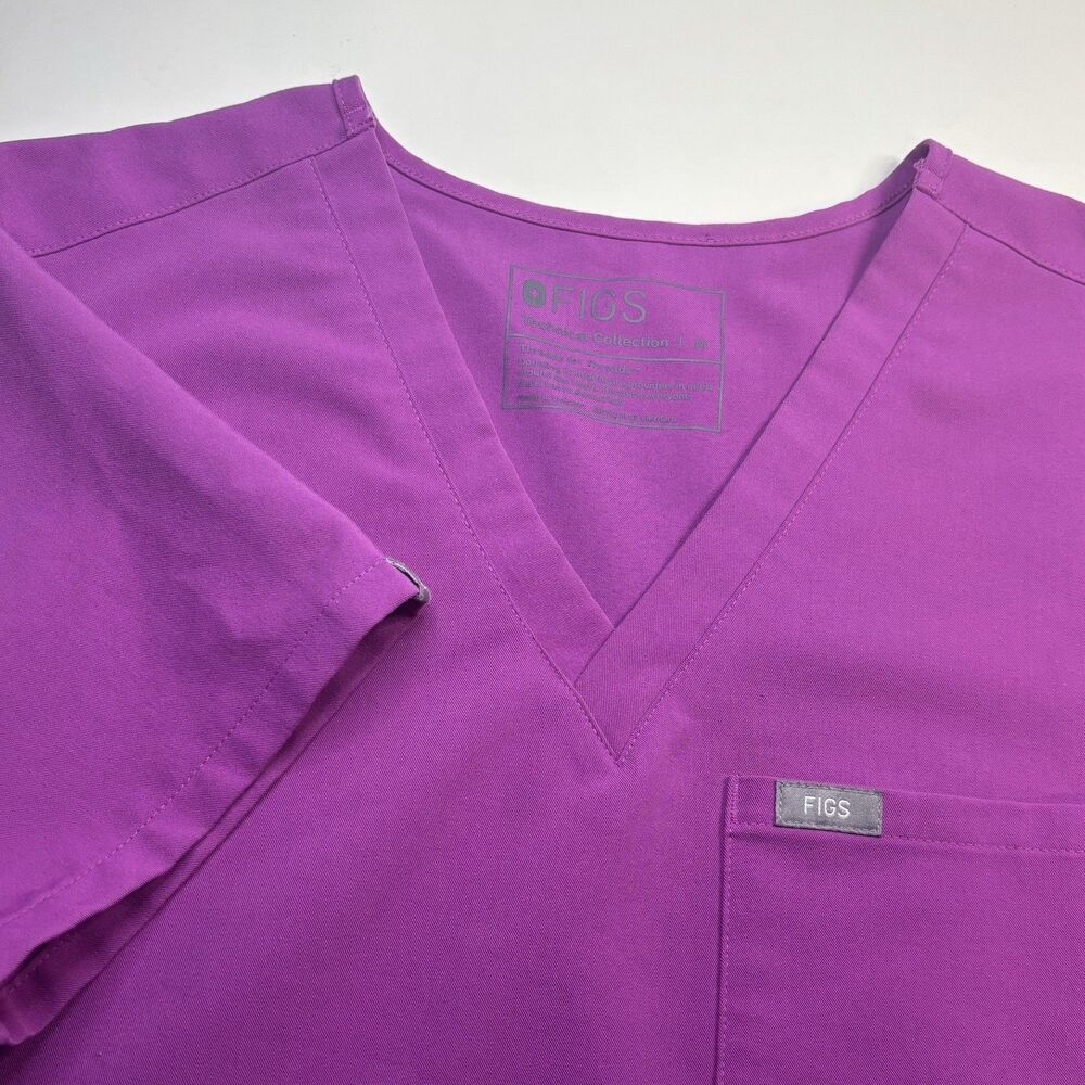 Figs Women's Top in Purple